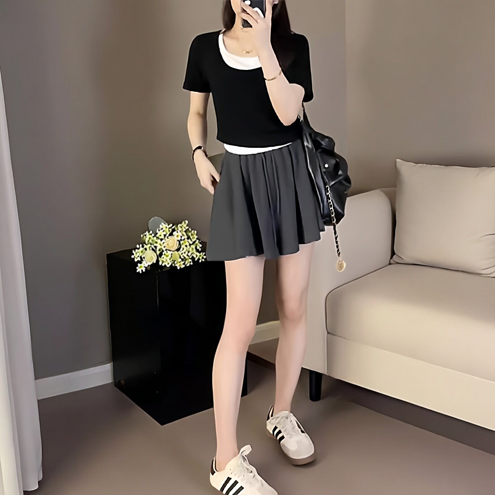 小个子运动休闲短裤女2025新款