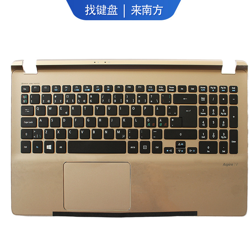 碁适用宏基v5-552g v5-572g v5-573g v5-572 v5-573笔记本键盘c壳