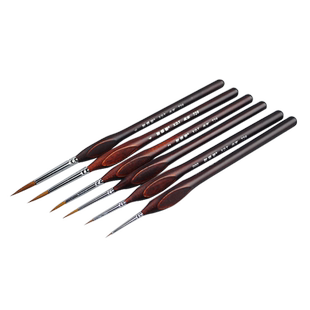 勾线笔 00000# 729水粉笔水彩笔 油画勾线笔工笔画描边笔美术画笔极细