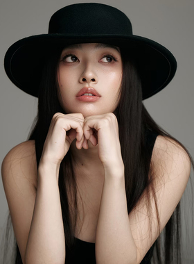 秋冬季男女保暖英伦复古帽子礼帽