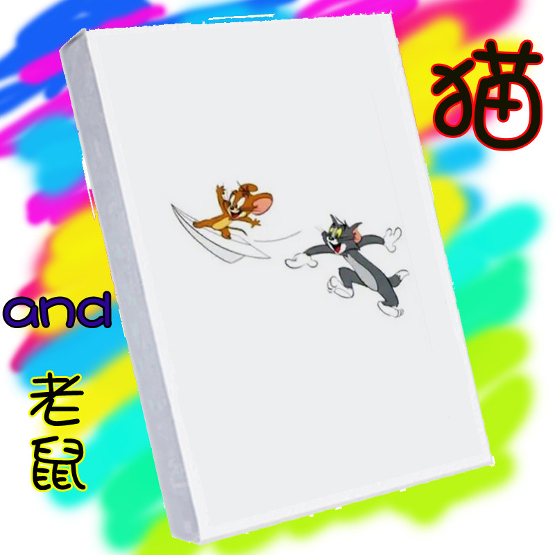 手翻书猫和老鼠亚运打乒乓儿童卡通翻页动画孩子益智早教新年礼物