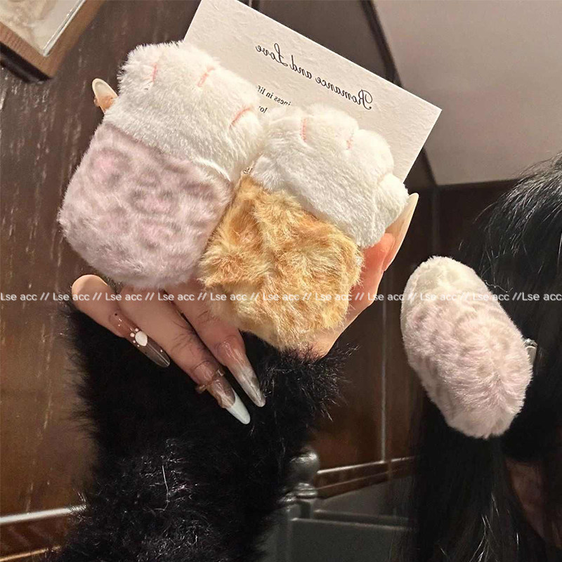 原宿甜妹可爱小猫爪发夹