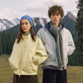 NORYBRAND升级版 户外保暖加绒夹克小格纹面外套 双面穿2.0山系风格