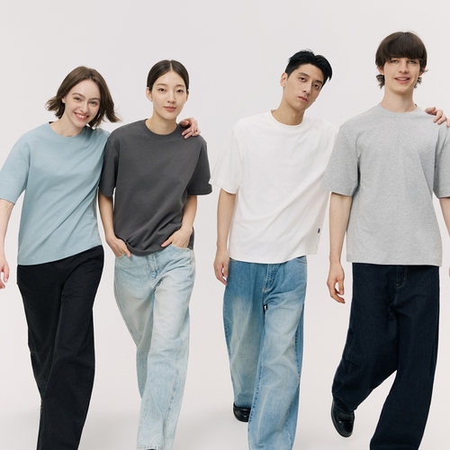 NORYBRAND好穿系列「激凸消失术」防激凸短袖抗皱速干宽松版型T恤