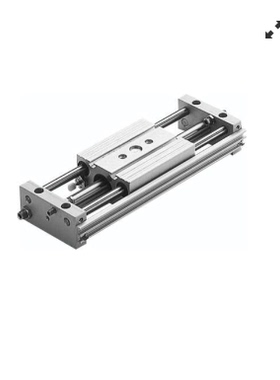 直线气缸 SLM带导向滑块SLM12-16-20-25-32-40-400-500-550-750