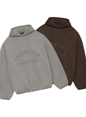 阿伦777 Fear of God Essentials 24SS Nylon Fleece卫衣加绒帽衫