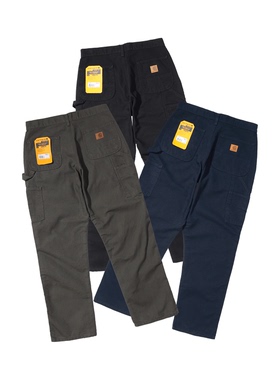 阿伦777 Carhartt B11卡哈特主线B324多口袋纯棉帆布直筒工装长裤