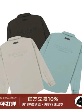 阿伦777 Fear of God Essentials 23SS拉链棉服夹棉夹克许凯同款