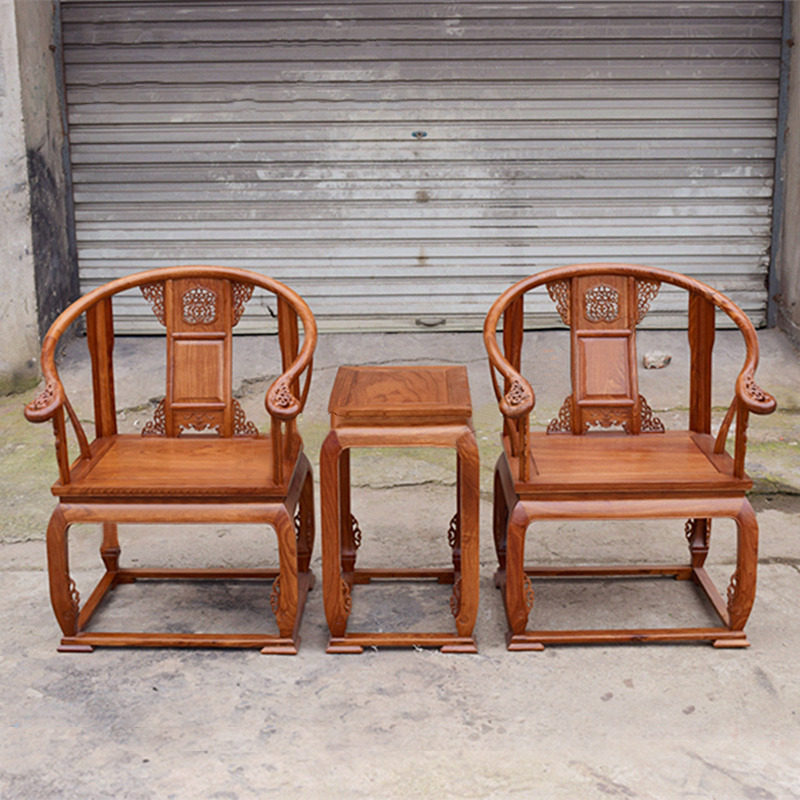 红木刺猬紫檀皇宫圈椅实木新中式仿古扶手椅沙发椅写字椅高端家具