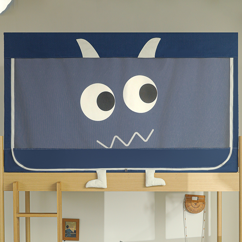 免安装床帘蚊帐一体式学生宿舍上下铺可折叠专用强遮光窗帘遮挡帘