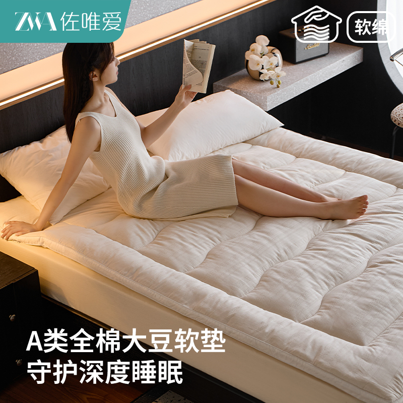 大豆床垫软垫被褥铺底卧室榻榻米