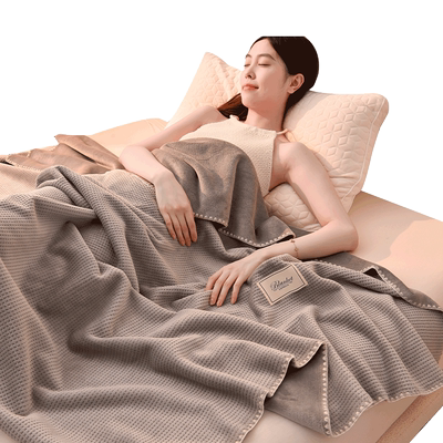 午休夏季空调沙发毛巾被小盖毯