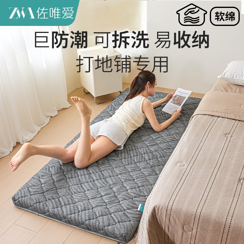 防潮地铺睡垫床垫日式榻榻米可折叠可收纳打地铺神器专用软垫褥子