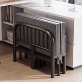 免安装 折叠床单人1米5双人床午休床办公室成人家用1米2简易木板床