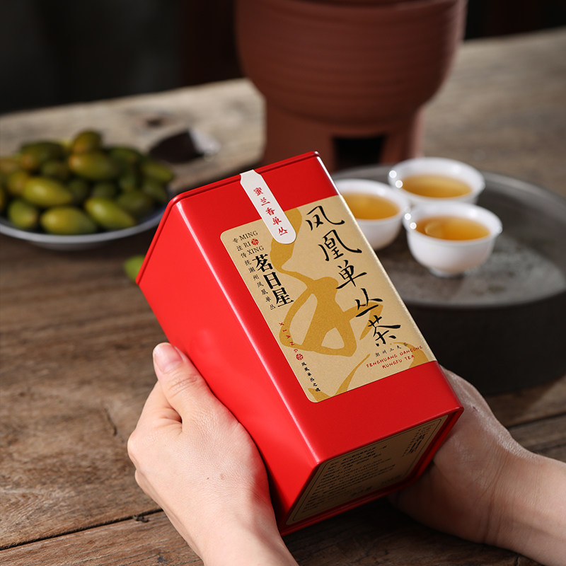 茗日星凤凰单丛108系列蜜兰香小红方罐清香型正宗潮州凤凰单枞茶