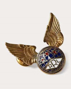 印第安 装 胸个性 美式 笑脸 潮 复古翅膀 配饰 RRL胸针纯铜质地 饰