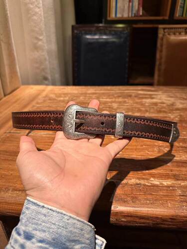 男女通用纯牛皮纯铜简约纯手工