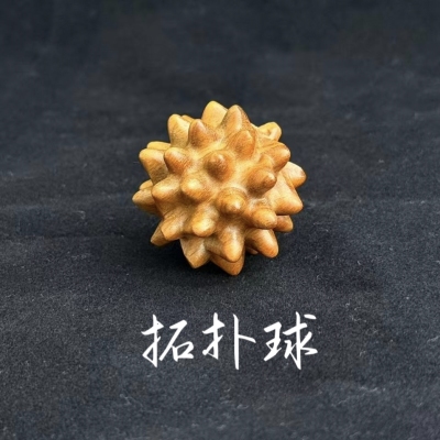 绿檀木筋膜球面部按摩紧致脸型