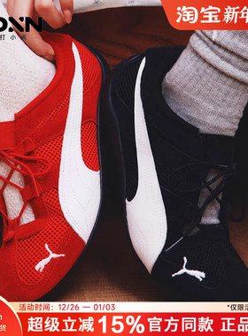 PUMA彪马 Speedcat Go秋季官方正品红色透气女赛车鞋薄底鞋德训鞋