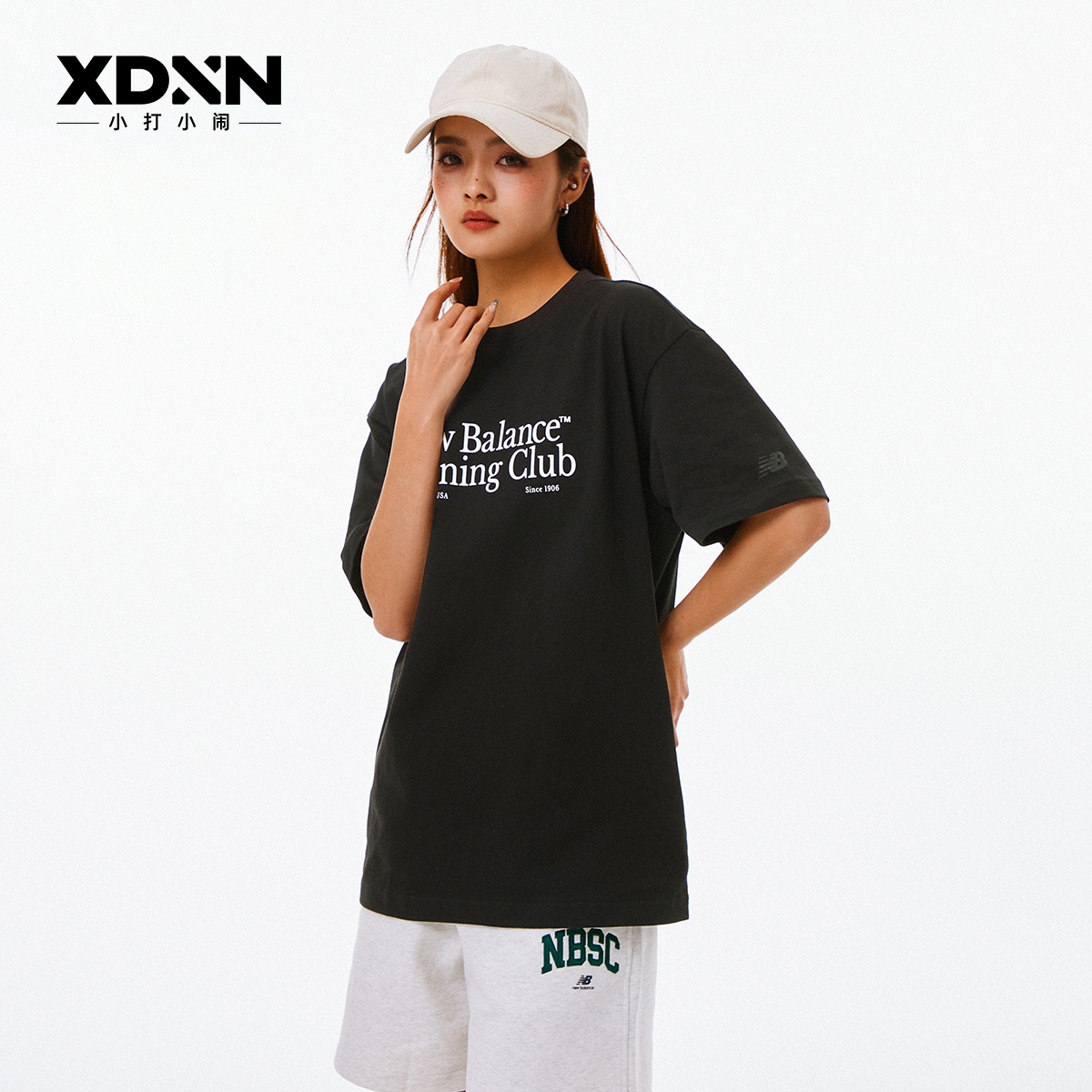 NewBalance男女情侣休闲短袖T恤