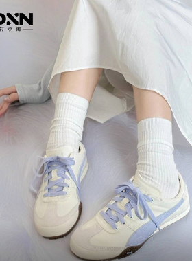 PUMA彪马 Bella UT 新款轻便休闲德训鞋男T头鞋赛车鞋女帆布鞋