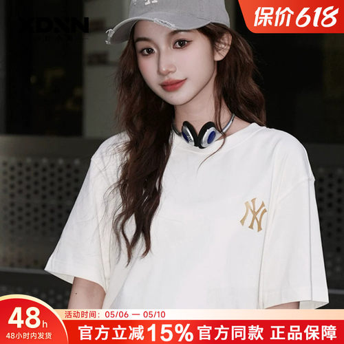 MLB马年限定男女同款宽松短袖