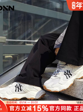 MLB官方正品情侣复古波浪潮流厚底男增高鞋女老爹鞋运动鞋SHC05