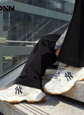 MLB官方正品情侣复古波浪潮流厚底男增高鞋女老爹鞋运动鞋SHC05