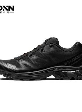 SALOMON萨洛蒙XT-6 舒适通勤户外墨黑色运动休闲越野跑步鞋410866
