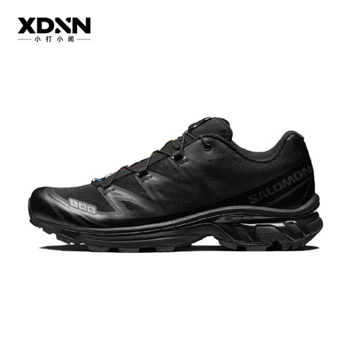 SALOMON萨洛蒙XT-6 舒适通勤户外墨黑色运动休闲越野跑步鞋410866