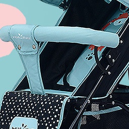 卡通大象伞车冬夏两用款可坐可躺可调节婴儿推车安全宝宝车轻便