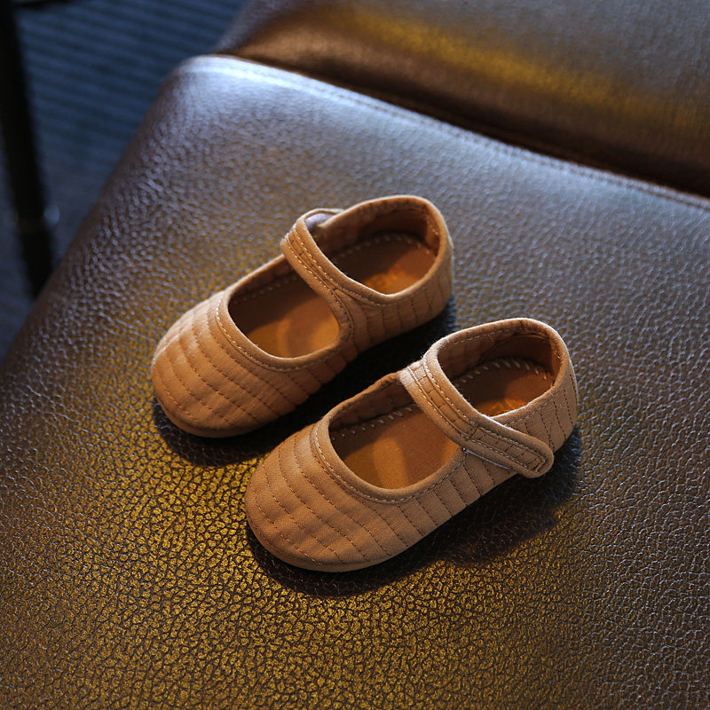 Chaussures enfants en autre ronde suture de voiture pour printemps - semelle tendon - Ref 1040052 Image 3