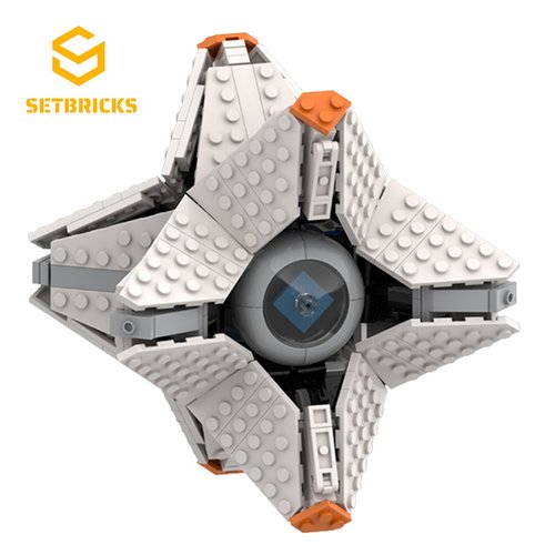 SETbricks命运2游戏周边异域机壳小颗粒拼装积木益智开发儿童玩具
