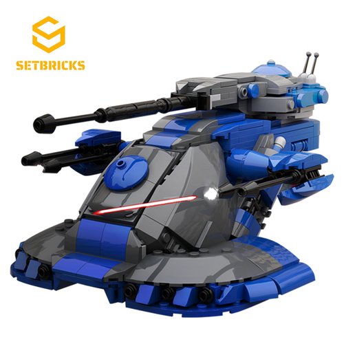 SETbricks星球大战分离主义装甲坦克AAT小颗粒拼装积木益智玩具