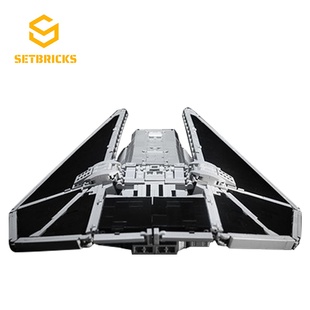 SETbricks星战战机中队TIE式 积木益智玩具 星际战斗机小颗粒拼装
