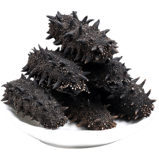 北海湾淡干海参干货非即食野生大连瓦房店叁刺参500g礼盒正品