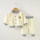 宝宝运动服春秋洋气婴儿休闲套装 潮服 男童外套衣服冬儿童分体韩版