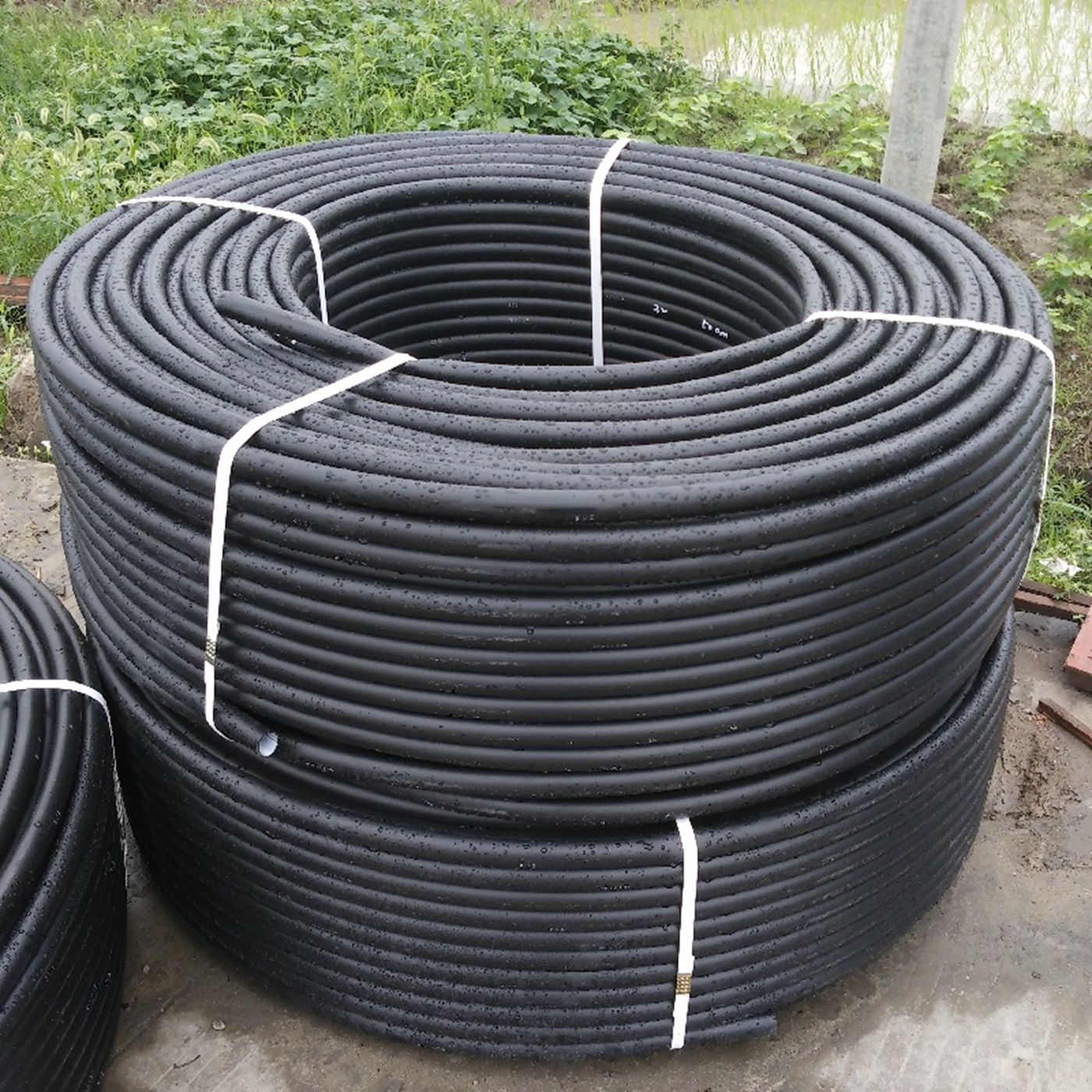 40硅芯管pe穿线管PE管材32防水套管50塑料管盘管预埋管新品阻燃管