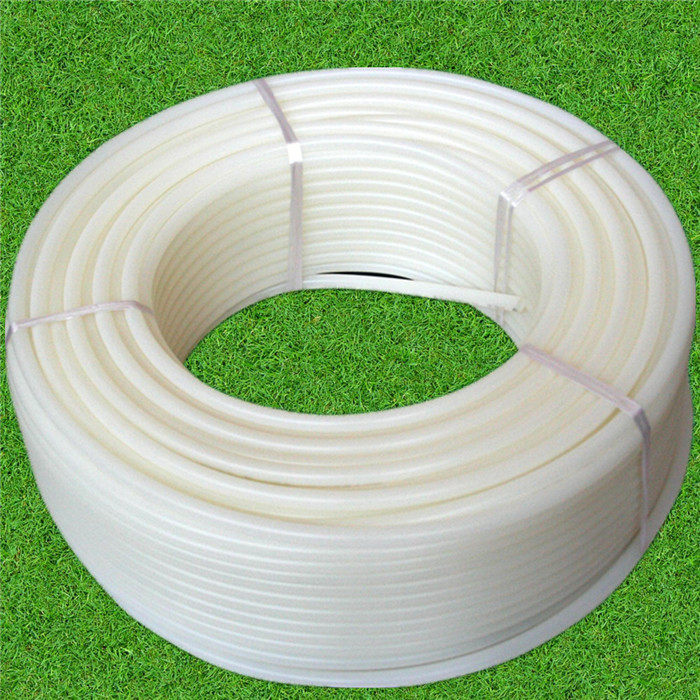 白色尼龙管40pe穿线管防水预埋管50电缆保护管32路灯盘管水管新品