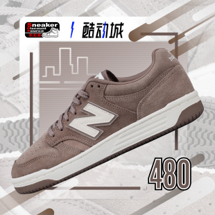 男子低帮运动休闲板鞋 NEW 浅棕色 480 BB480LDT BALANCE