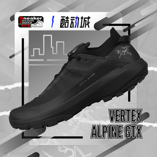 ARC'TERYX 始祖鸟 Vertex Alpine GTX 黑色 男子低帮户外功能鞋