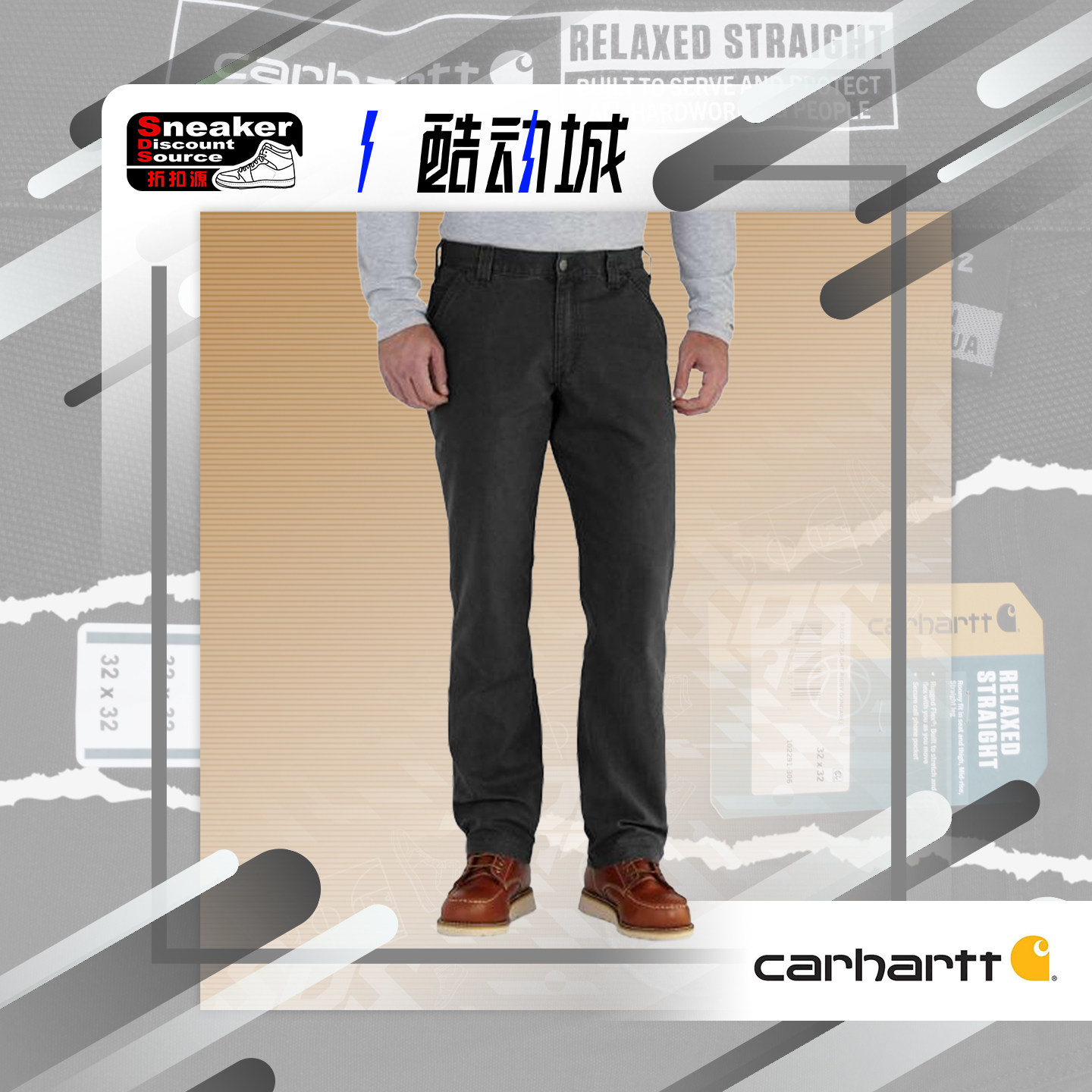Carhartt男工装裤春夏薄款长裤
