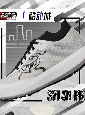 ARC'TERYX 始祖鸟 SYLAN PRO 白黑 男子越野休闲跑鞋 X000010077