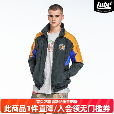 LNBR熊电拼接时尚休闲夹克外套