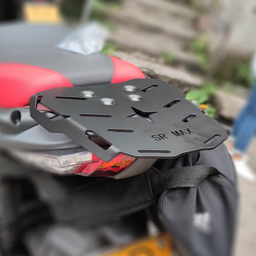 阿普利亚SR250SR300尾箱支架后备箱后货架边箱尾箱安装板u.