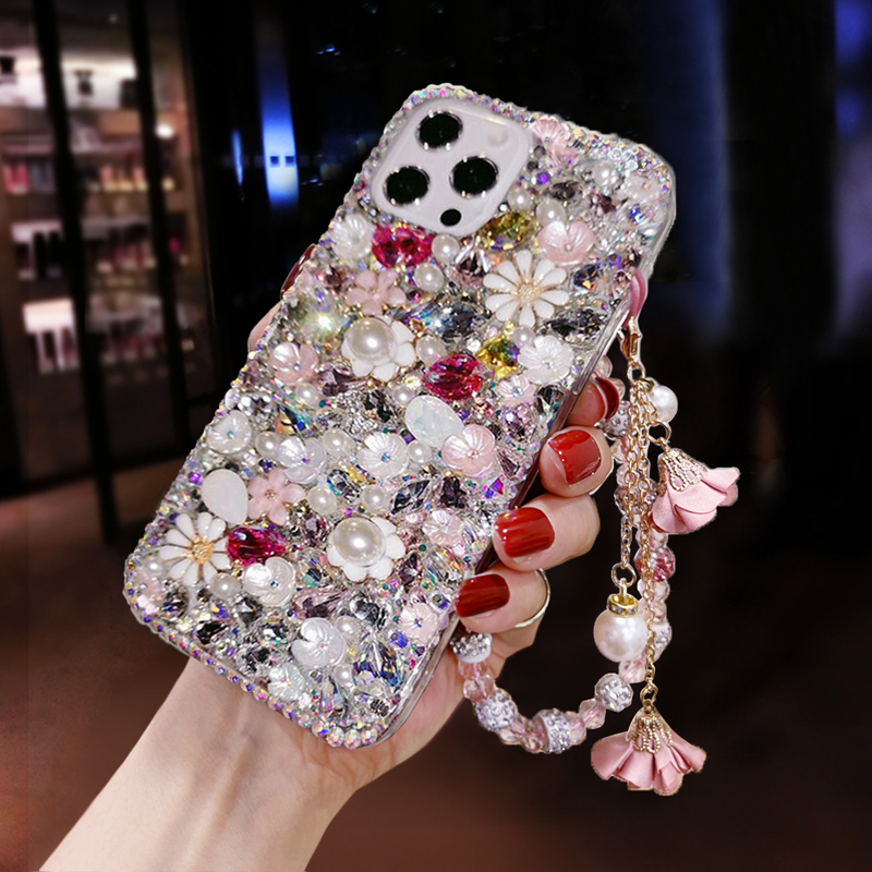 苹果17ProMax镶钻手机壳