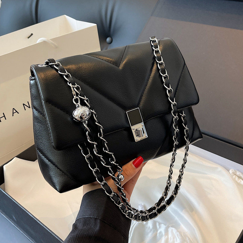 高级感精致链条包包女2026新款复古通勤单肩腋下包时尚休闲斜挎包,箱包皮具/热销女包/男包,通用款女包,淘宝优惠券,粉丝福利购,淘宝优惠卷