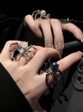 蜘蛛夸张手饰品时尚戒指设计感