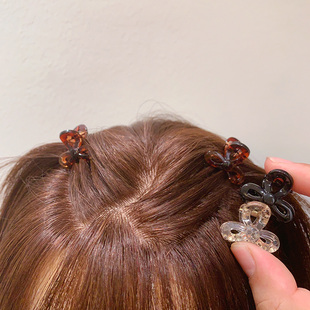 精致小巧5个小抓夹女迷你公主头发夹前额刘海碎发鲨鱼夹发卡发饰