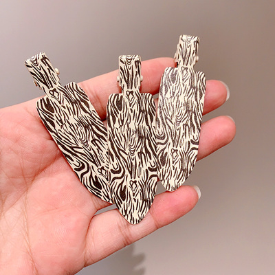 简约发夹olacc合金百搭发夹日韩